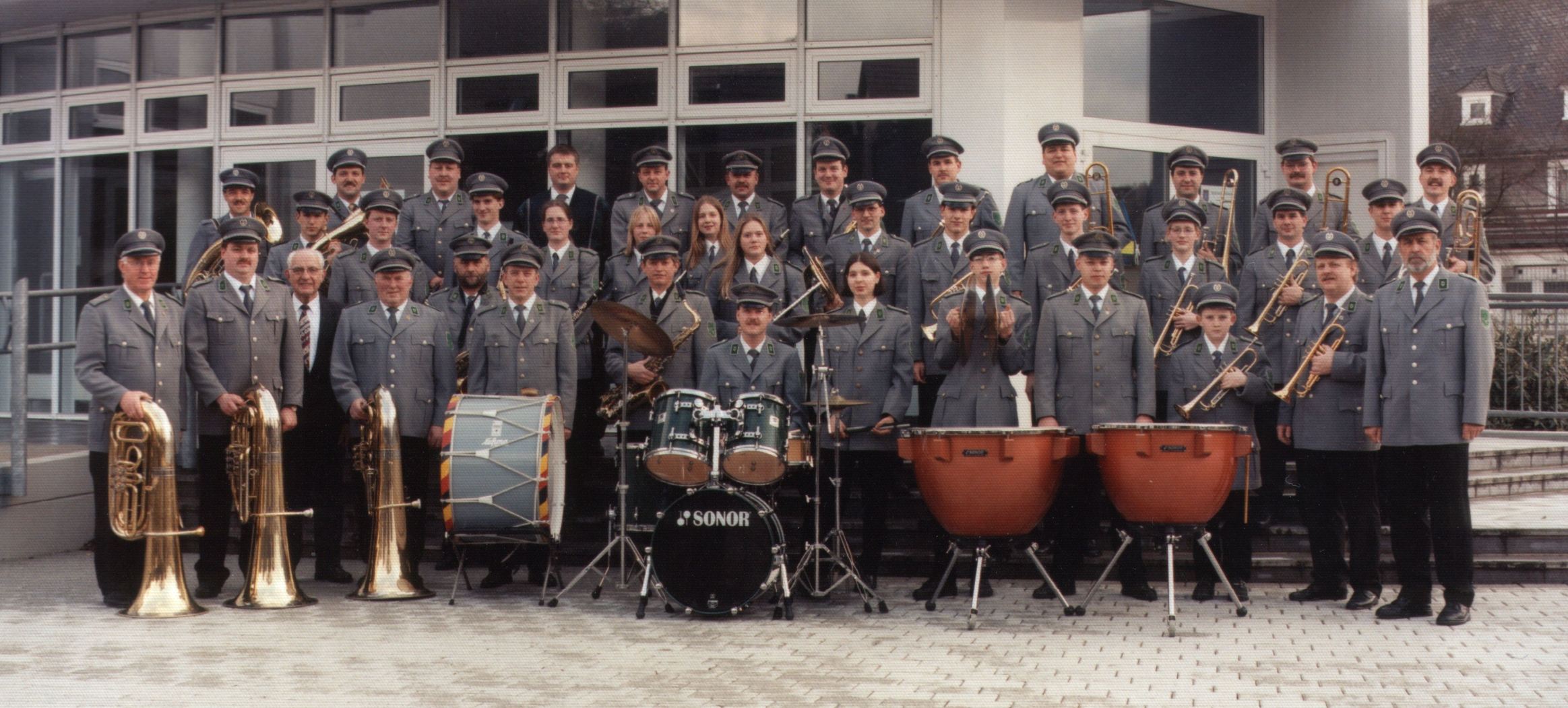 Musikverein am Ende der 1990er Jahre